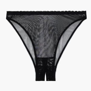 NEW! Savage x FENTY Sexy Peekaboo Mesh Panty